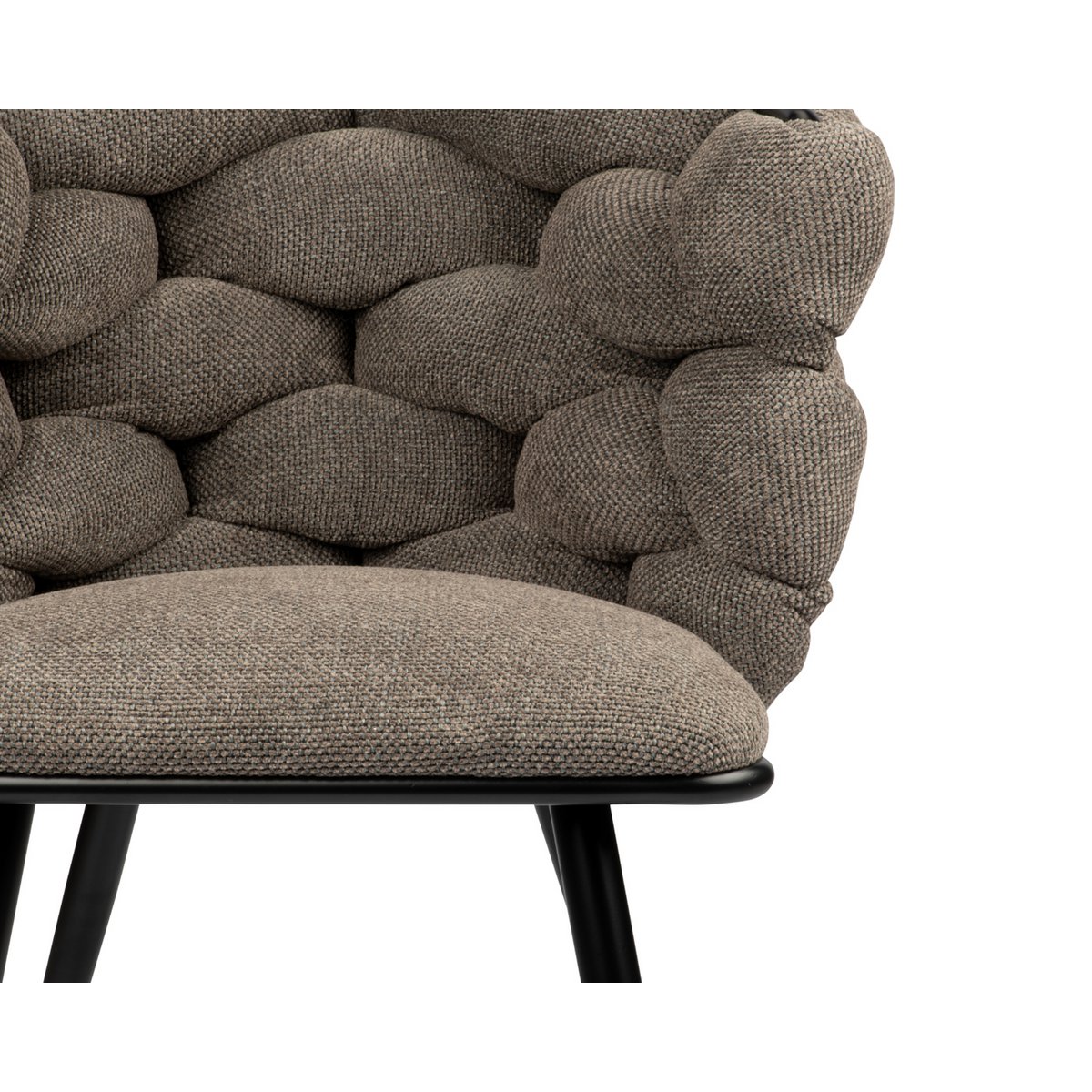 Chaise rock taupe (Lot de 2)