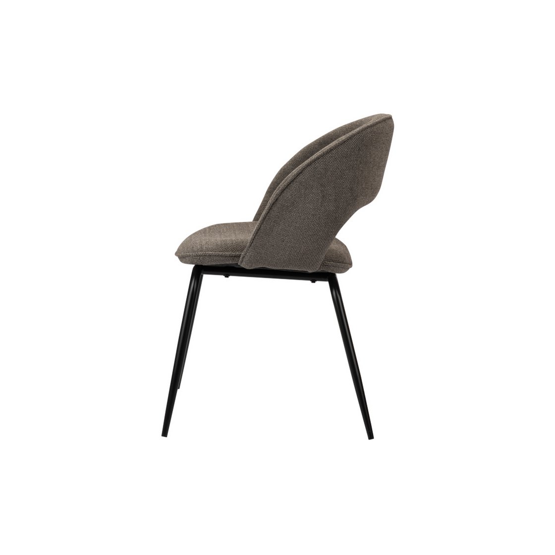 Chaise arc-en-ciel taupe (Ensemble de 2)
