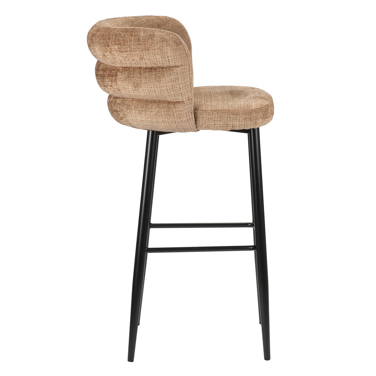 Chaise de barre de nuage caramel