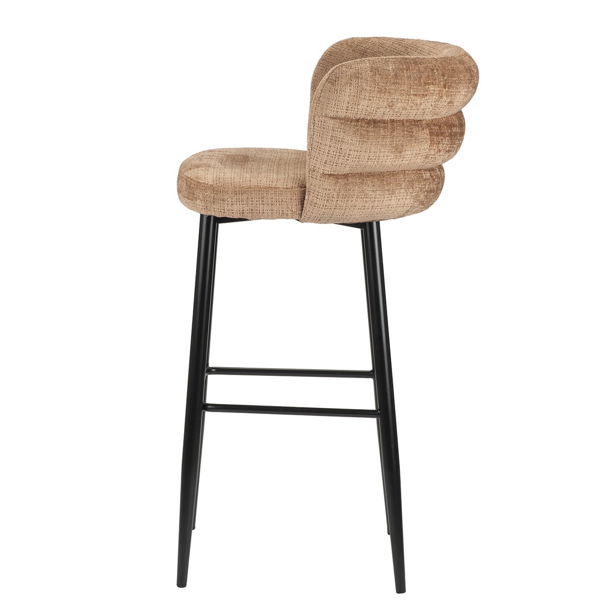 Chaise de barre de nuage caramel