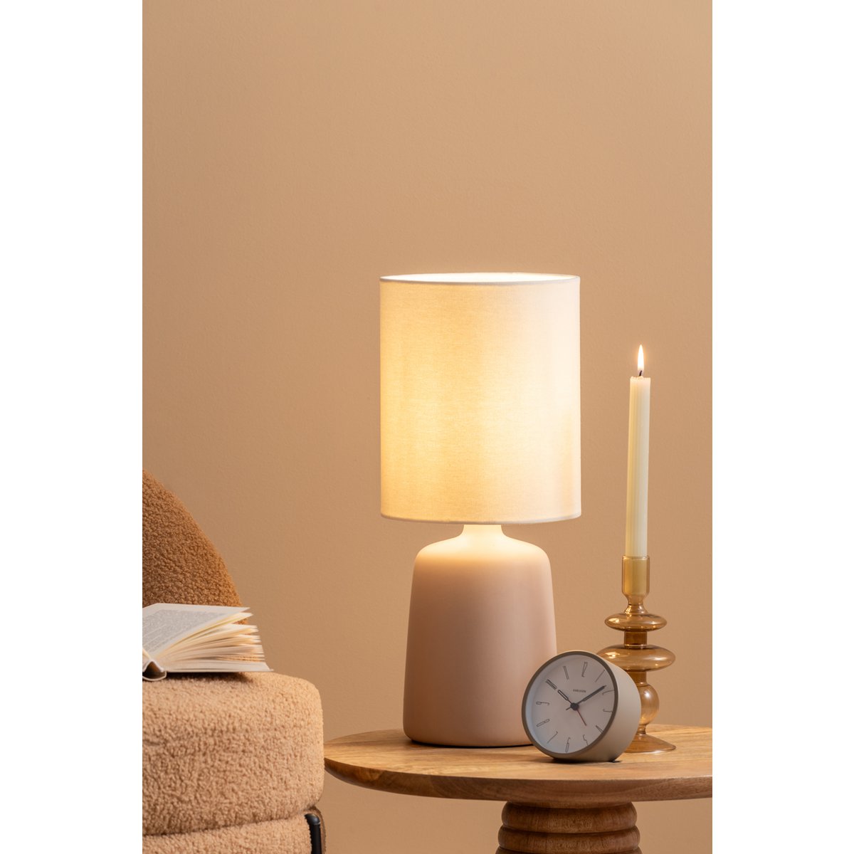 Lampe de table Alma droite grande