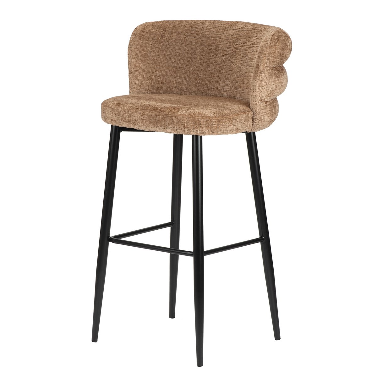Chaise de barre de nuage caramel