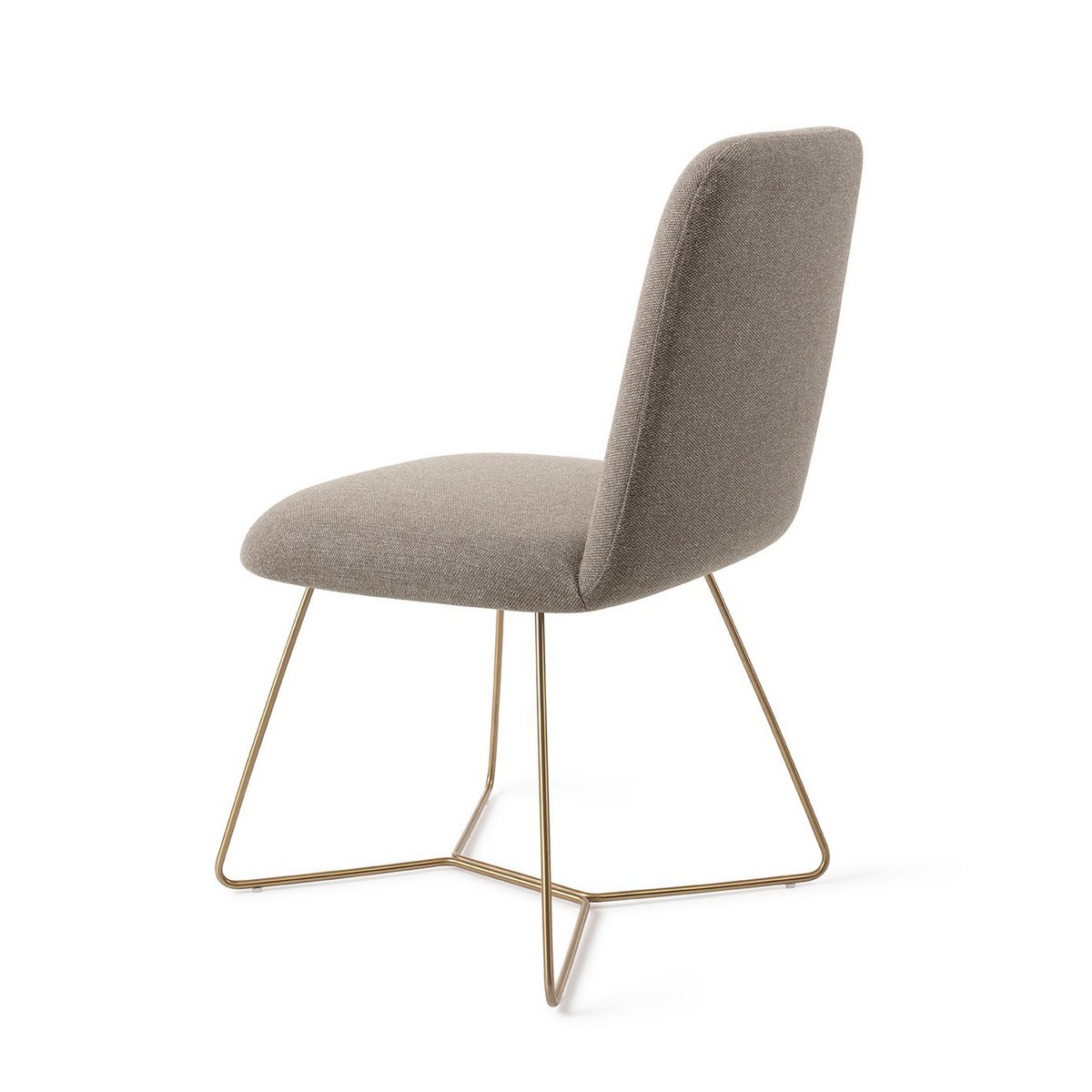 Jesper Home Taiwa Dining chair Beehive Gold