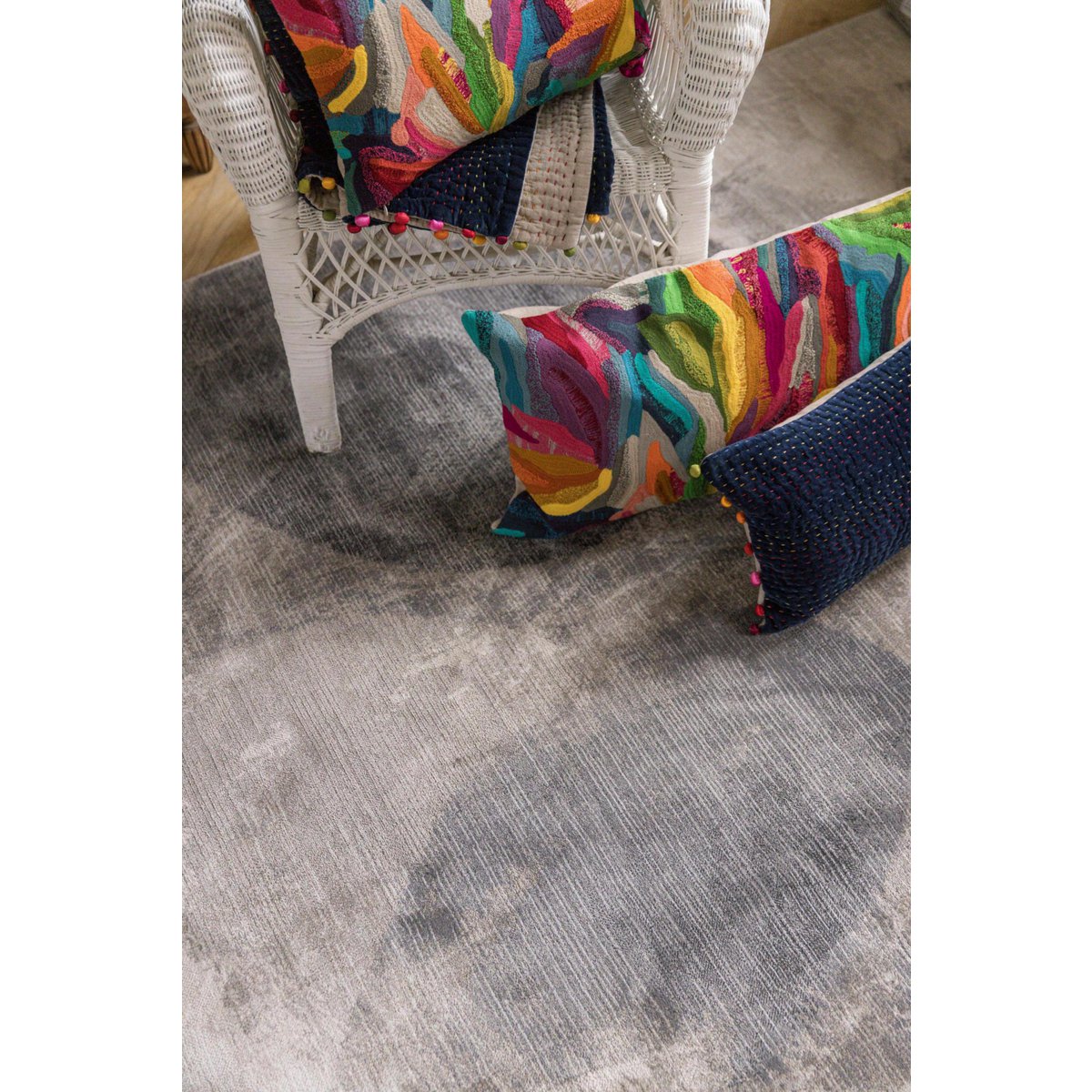 Coussin brodé Betty Multico 40 x 65