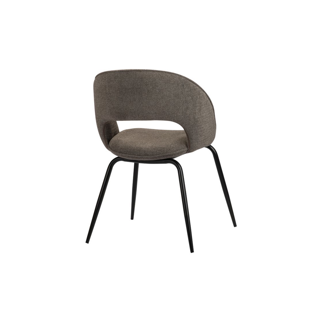 Chaise arc-en-ciel taupe (Ensemble de 2)