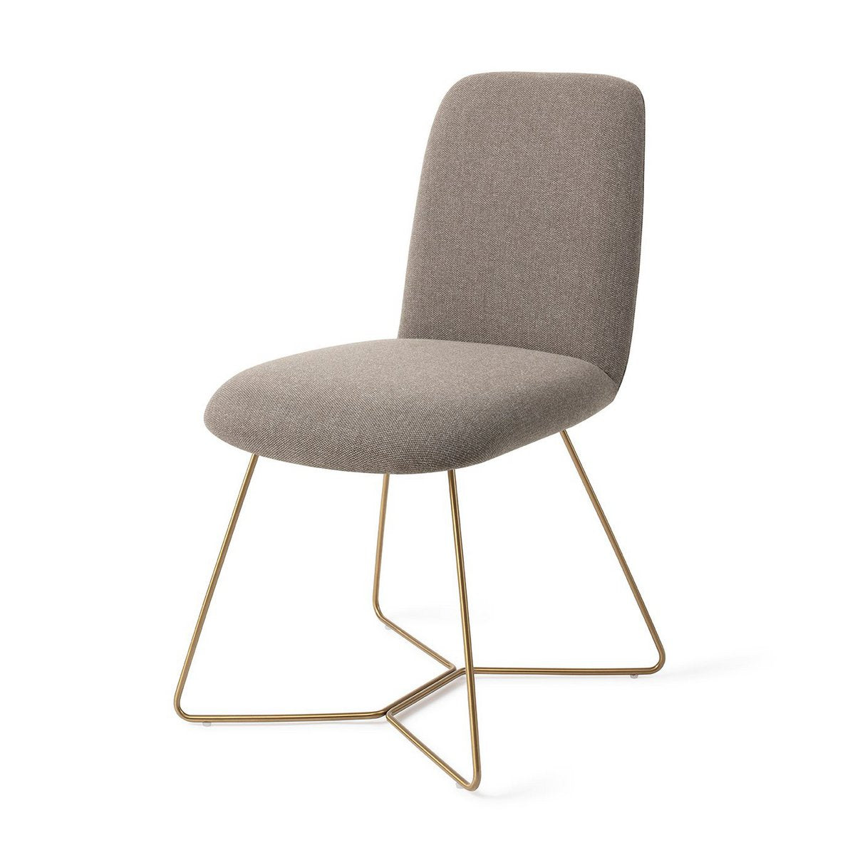 Jesper Home Taiwa Dining chair Beehive Gold