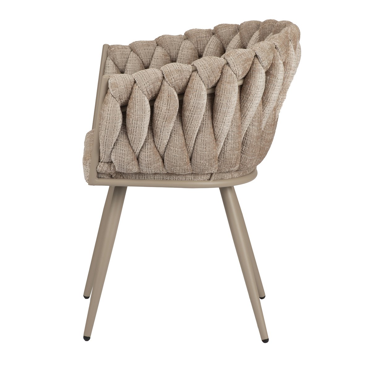 Crème de chaise d'onde (ensemble de 2)