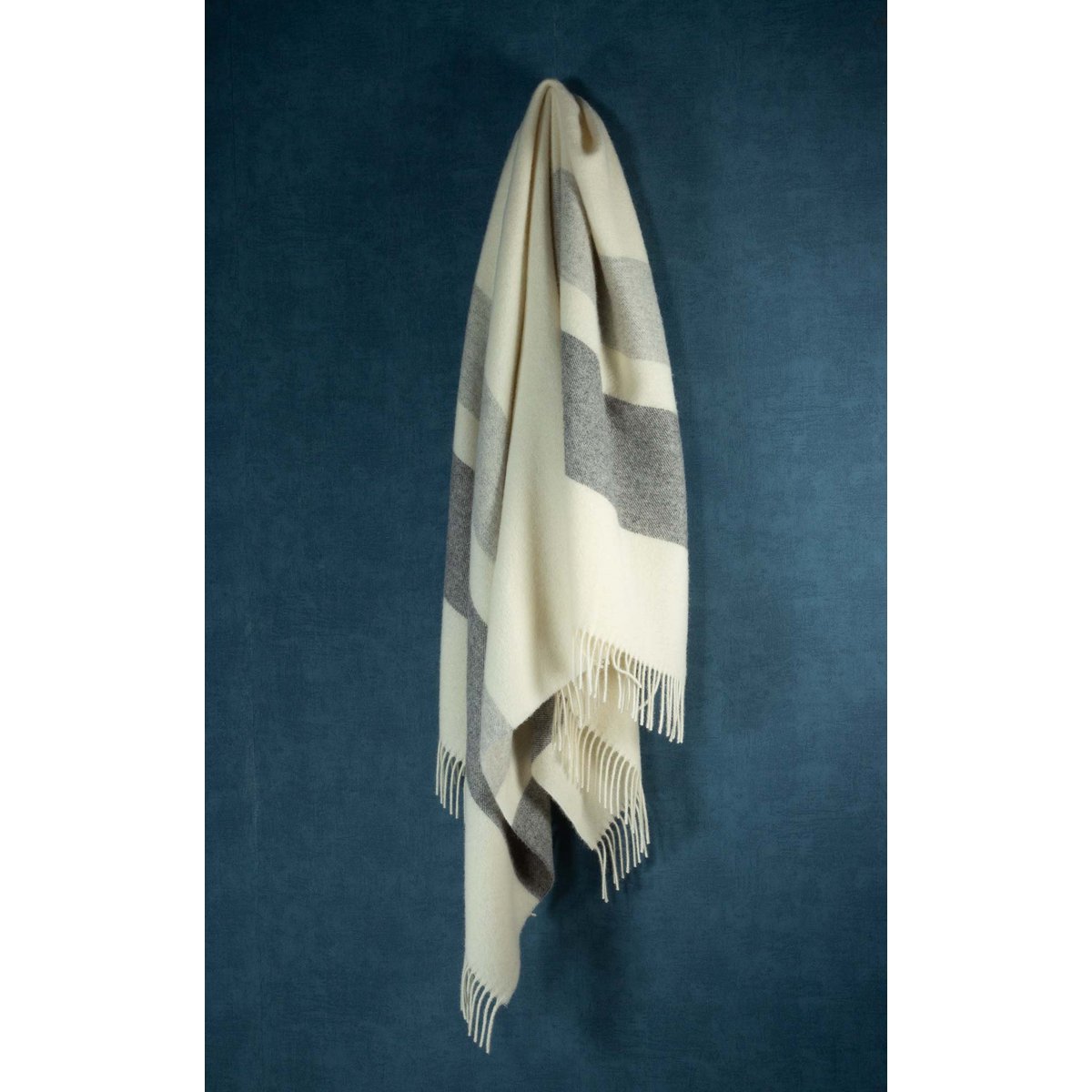 Plaid Laine AGATHA gris