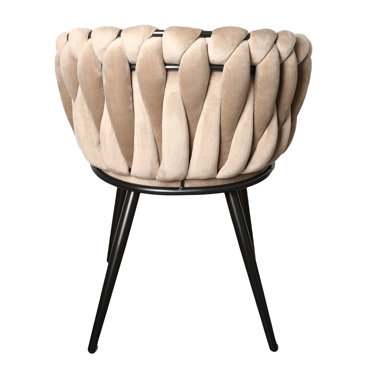 Chaise Wave blanc sable (Lot de 2)