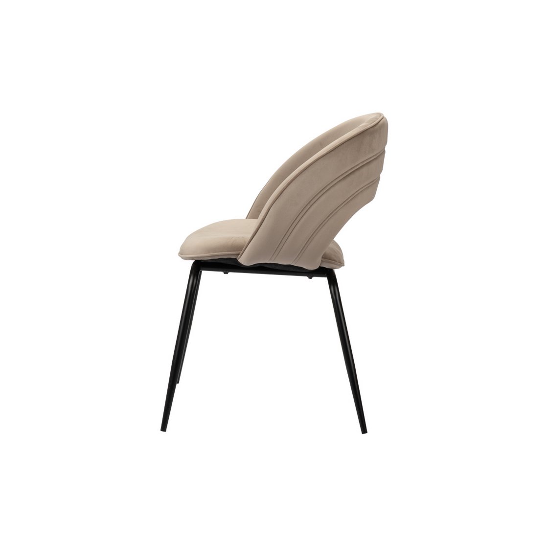Chaise Rainbow Sable Blanc (Ensemble de 2)
