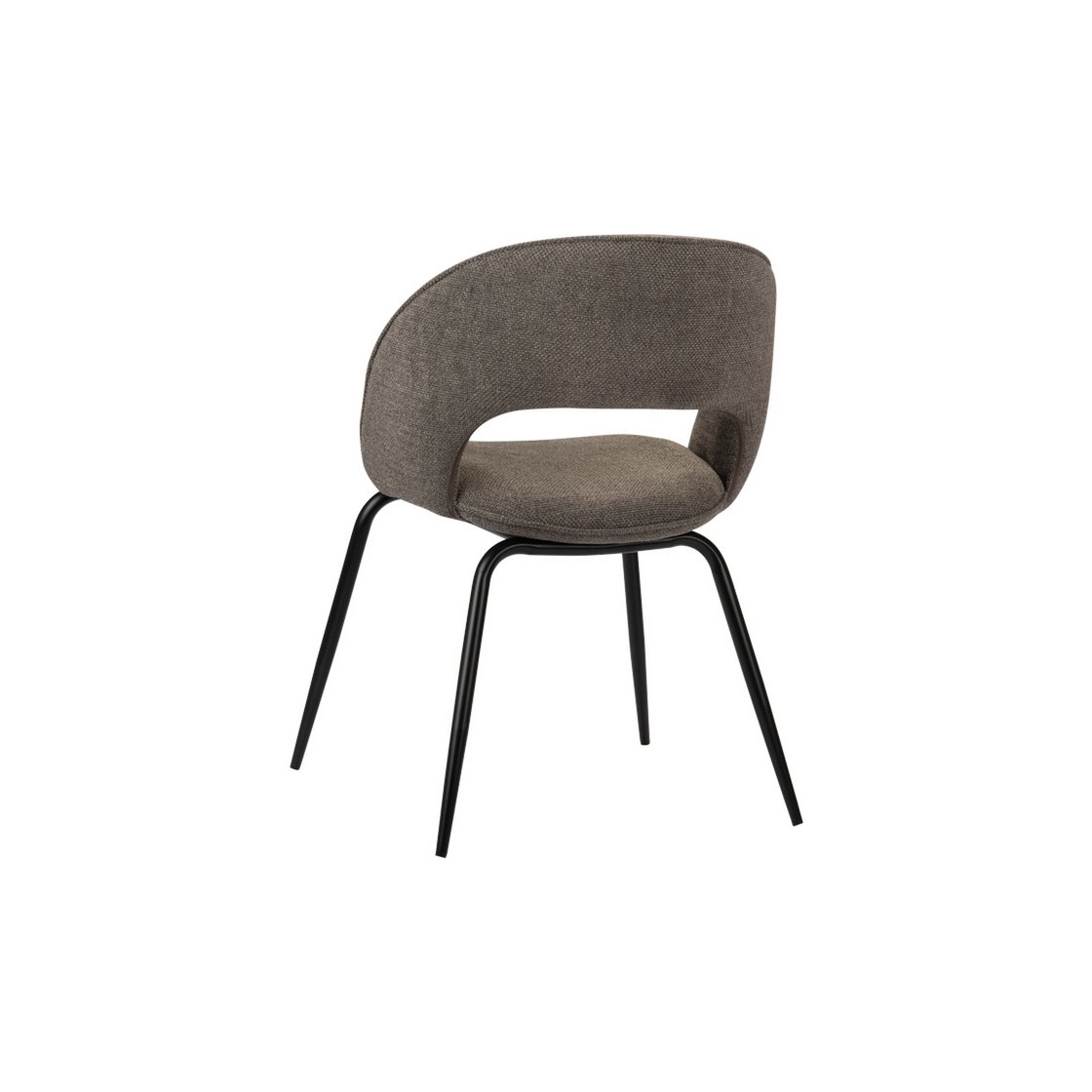 Chaise arc-en-ciel taupe (Ensemble de 2)
