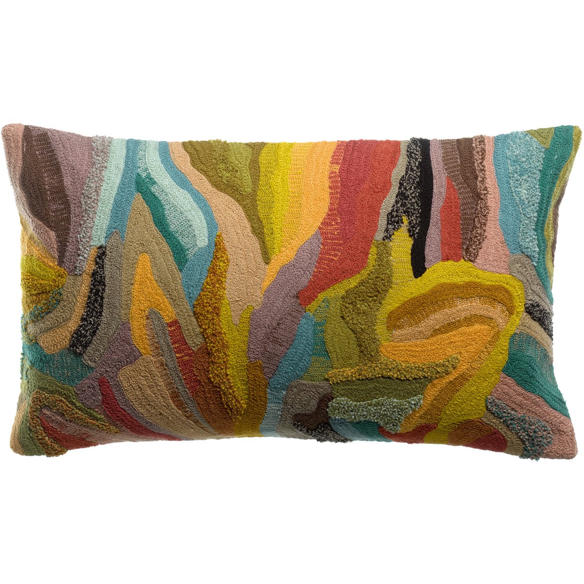 Coussin brodé Betty Mineral 30 x 50