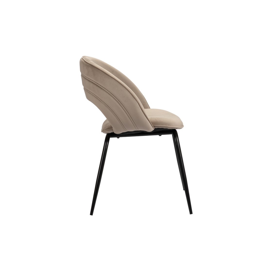 Chaise Rainbow Sable Blanc (Ensemble de 2)