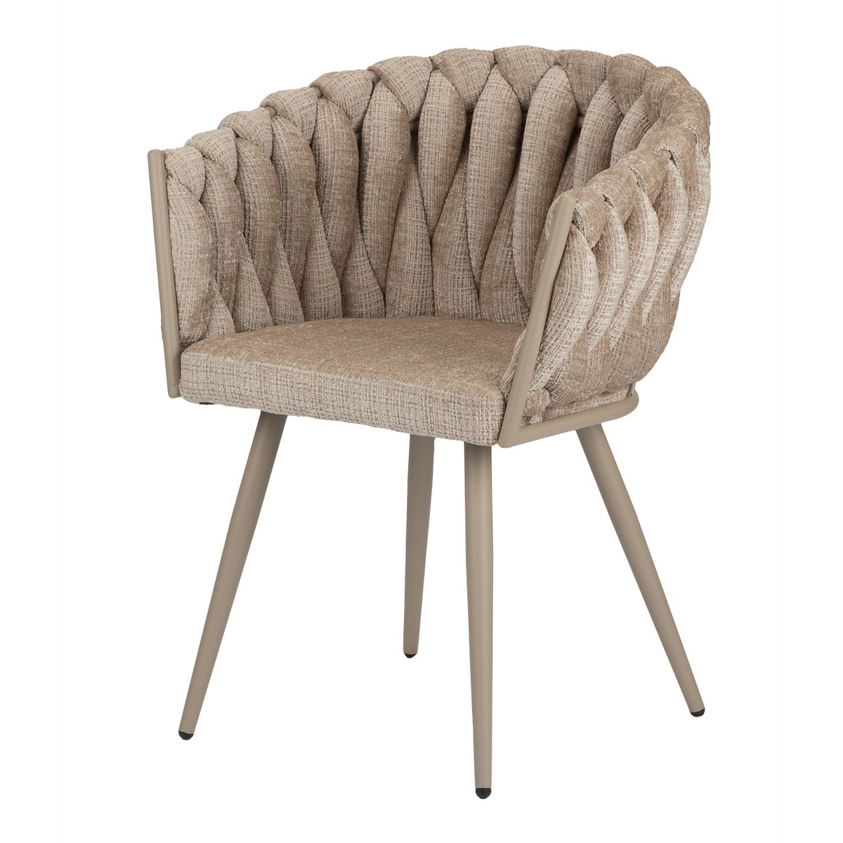 Crème de chaise d'onde (ensemble de 2)